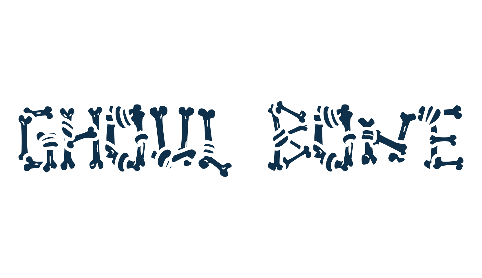 Ghoul Bone, display market font preview