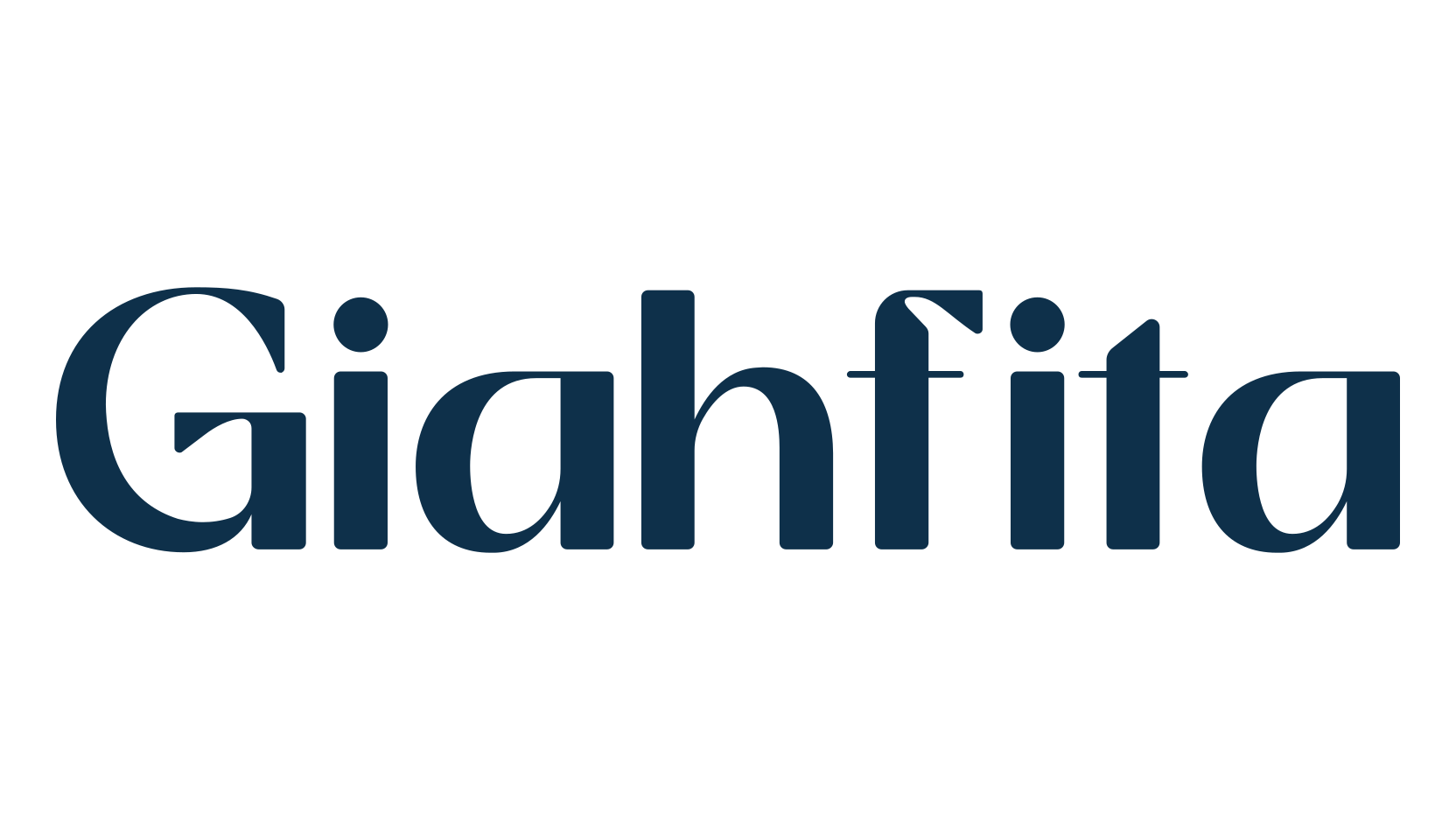 Giahfita, basic serif font preview