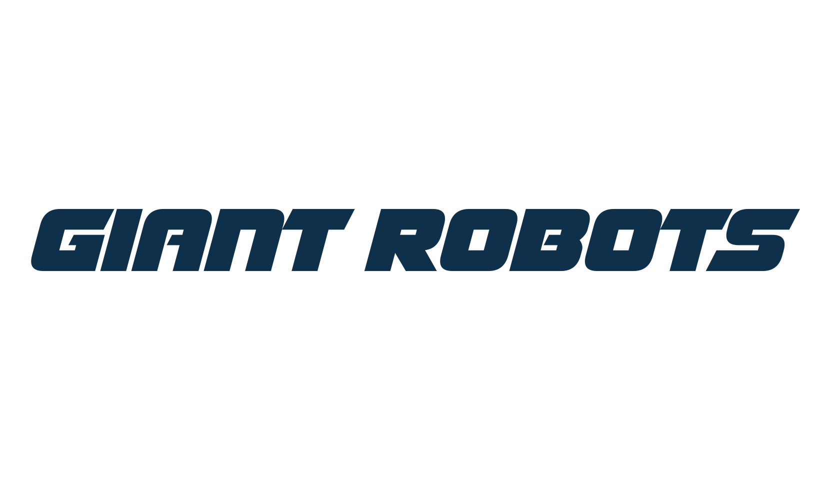 Giant Robots, sci-fi font preview