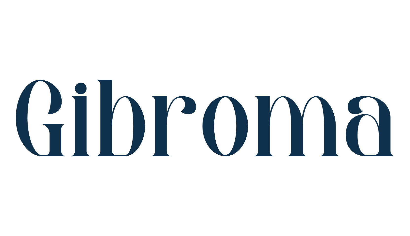 Gibroma, serif font preview