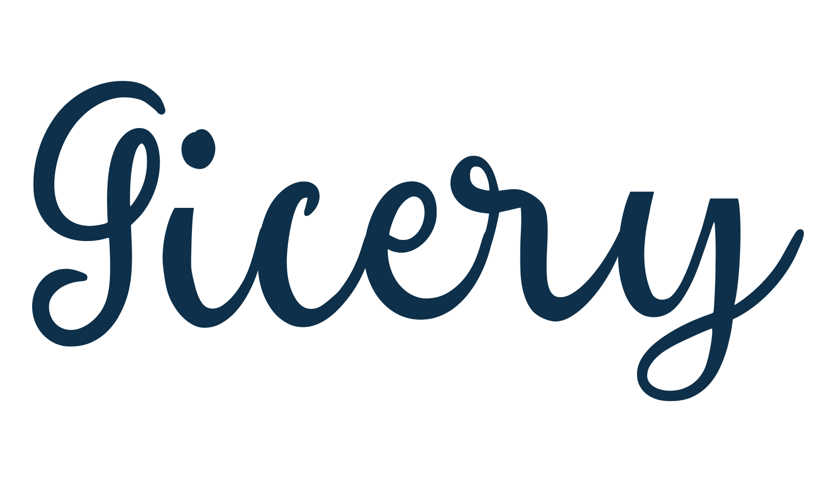 Gicery, fancy various decorative script calligraphy font preview