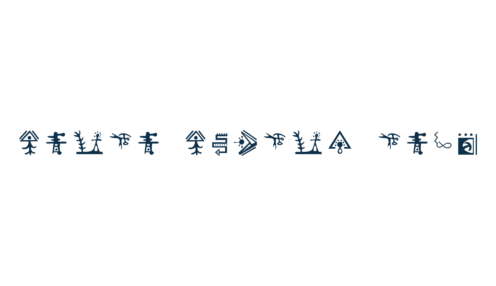 Giedi Golden Disk, fancy decorative font preview