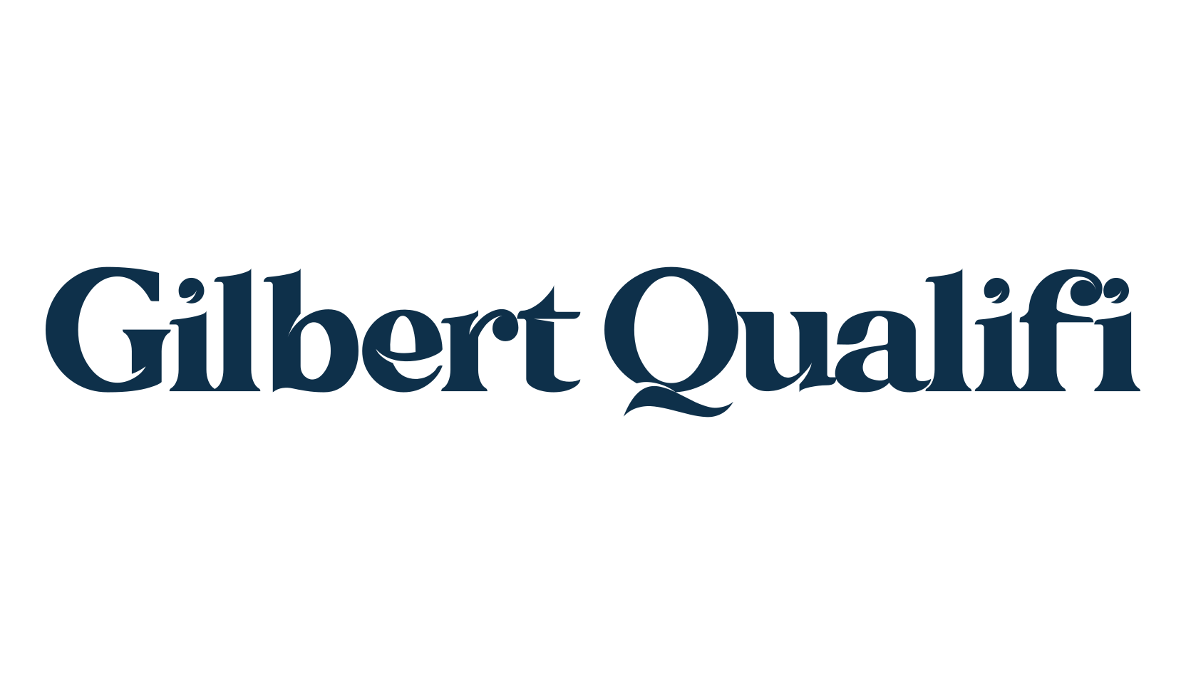 Gilbert Qualifi, basic serif font preview