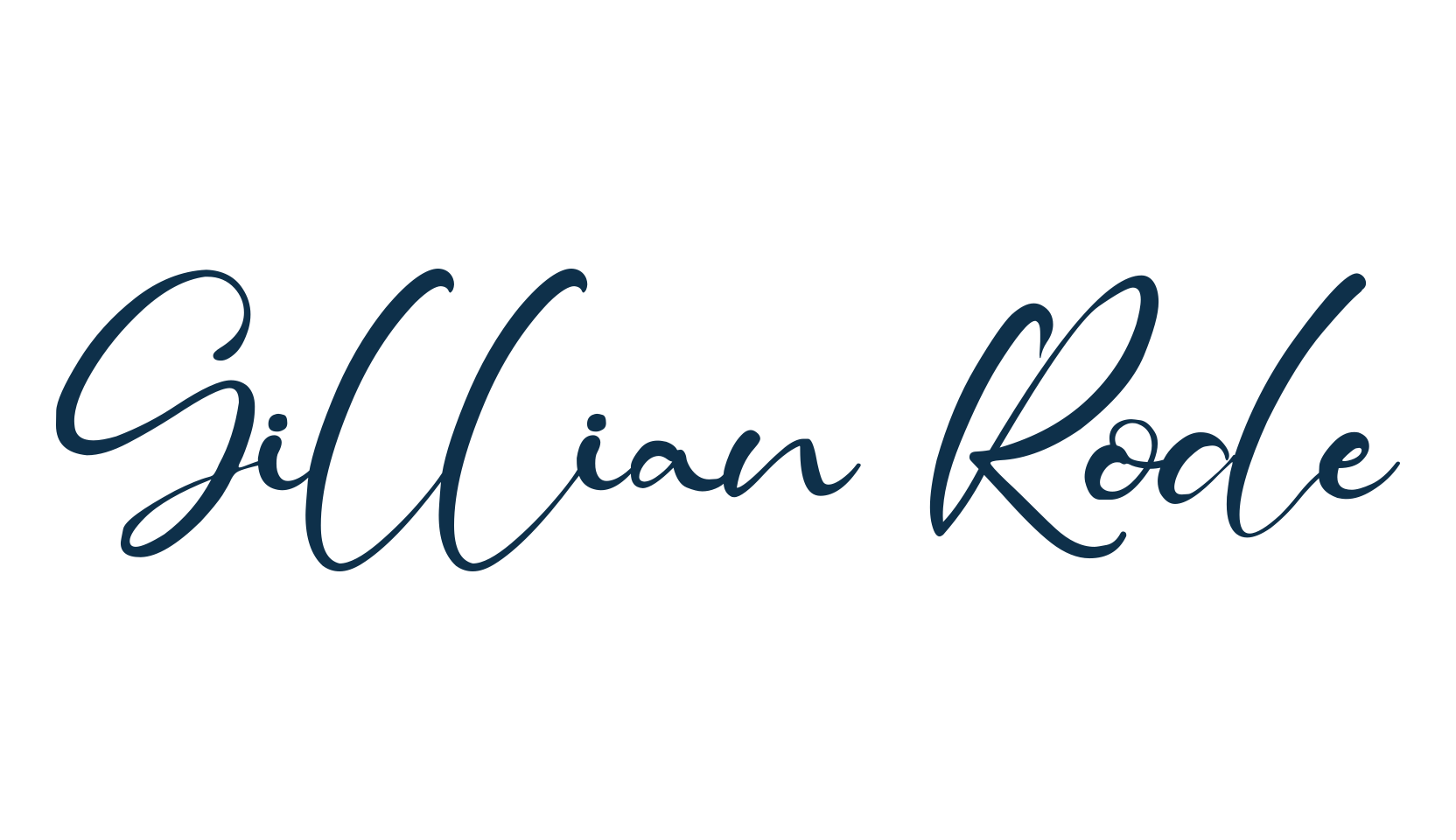 Gillian Rode, script calligraphy fancy decorative font preview