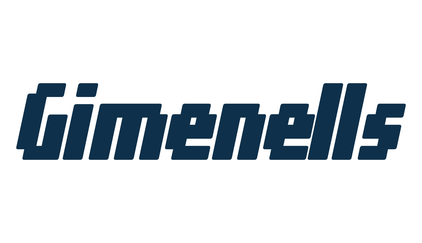 Gimenells, lcd font preview