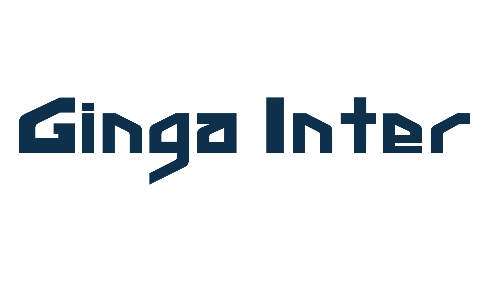 Ginga Inter, techno sci-fi font preview
