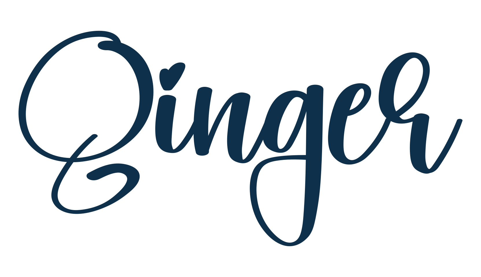 Ginger (ginger-2), fancy decorative font preview