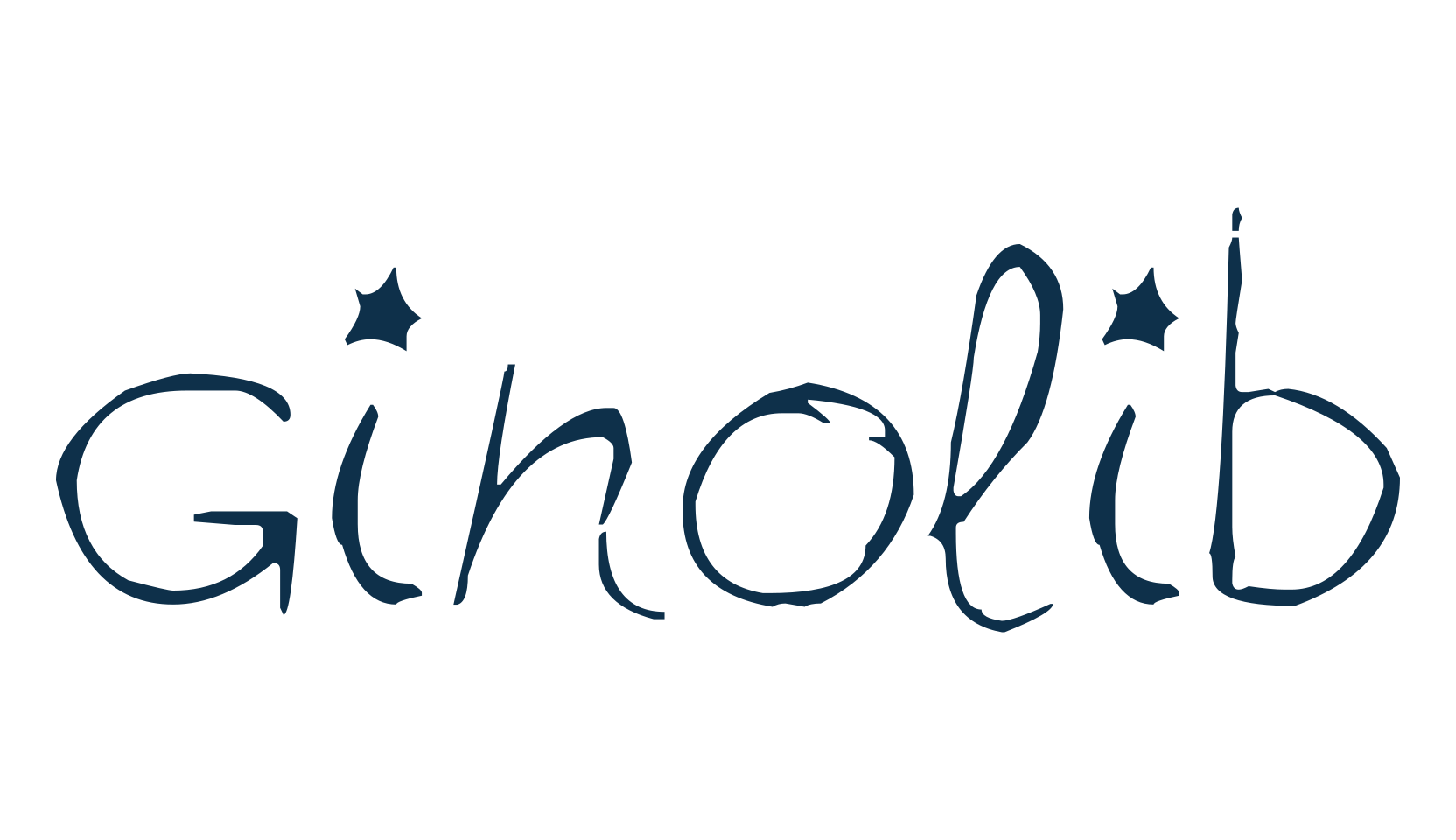 Ginolib, handwriting font preview