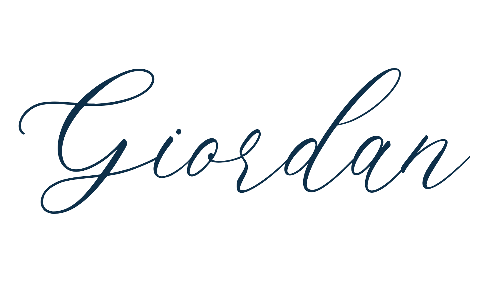 Giordan, script calligraphy fancy decorative font preview