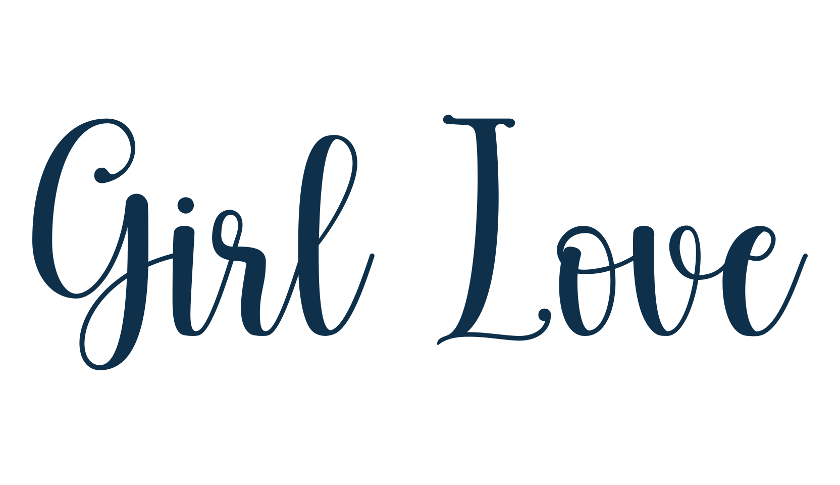 Girl Love, script calligraphy fancy decorative font preview