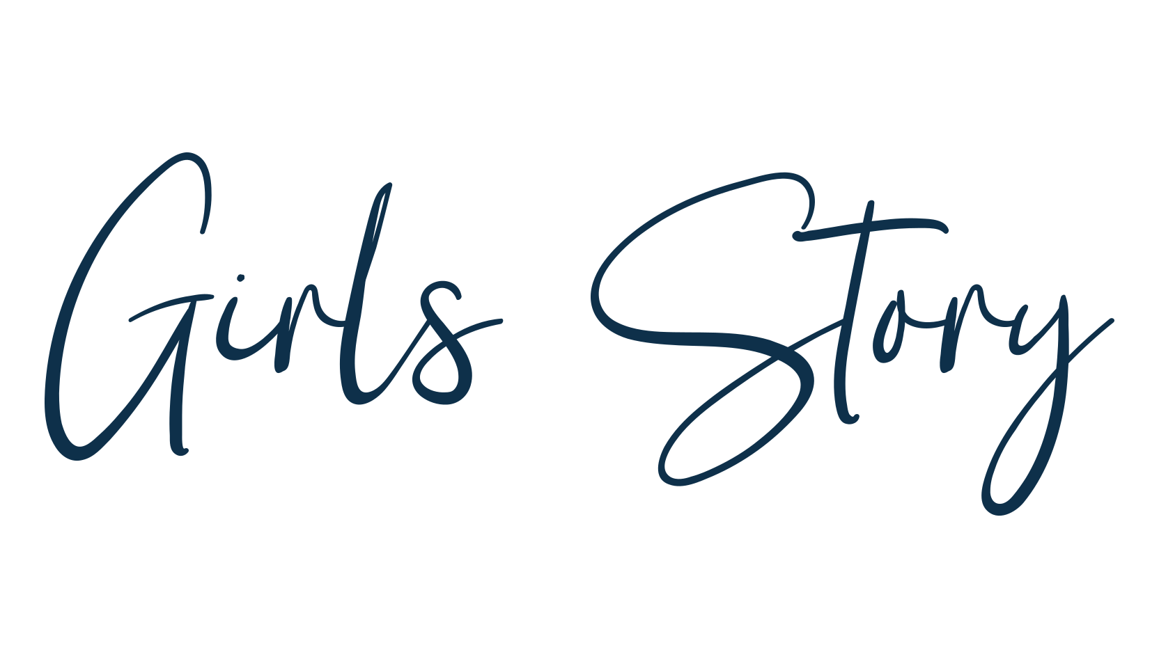Girls Story, script handwritten fancy decorative calligraphy font preview