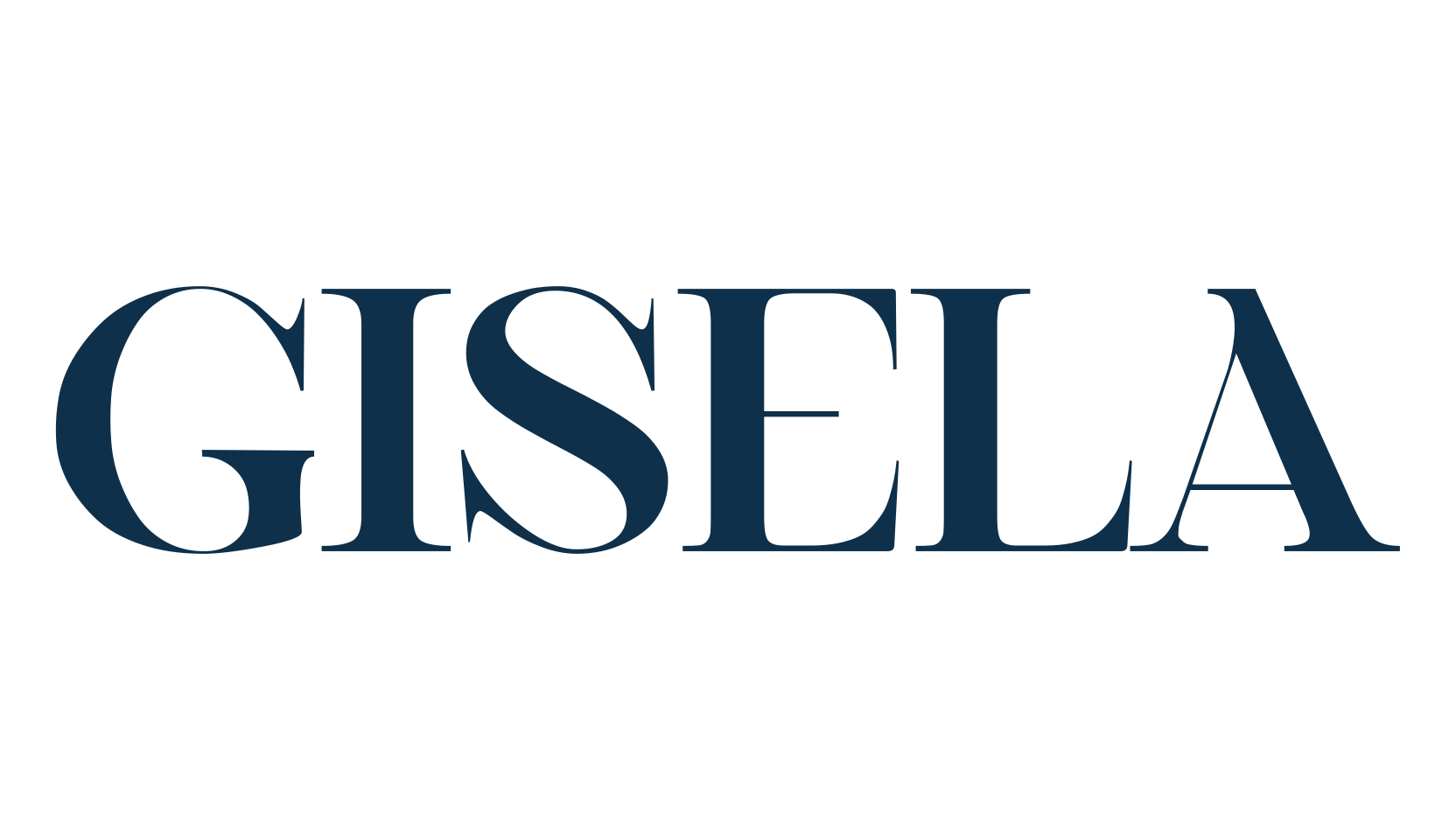 Gisela, serif font preview
