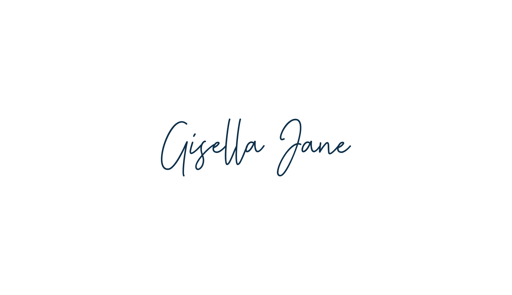 Gisella Jane, script handwritten fancy decorative calligraphy font preview