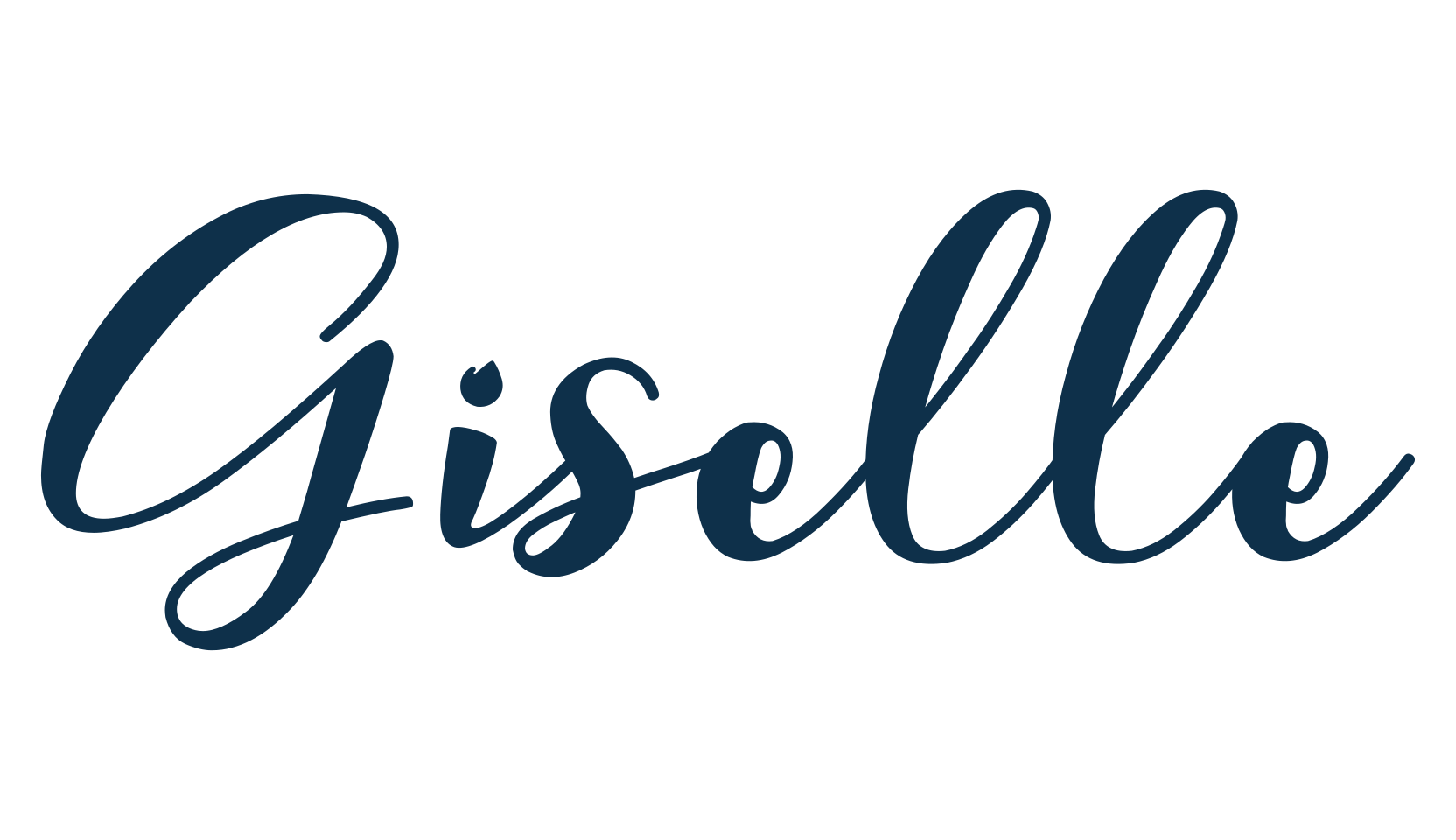 Giselle (giselle), script calligraphy fancy decorative font preview