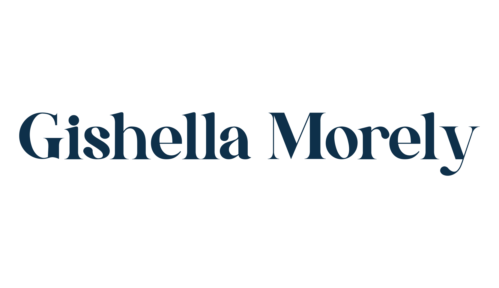 Gishella Morely, serif font preview