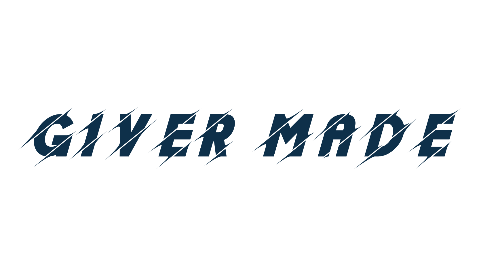 Giver Made, distorted font preview