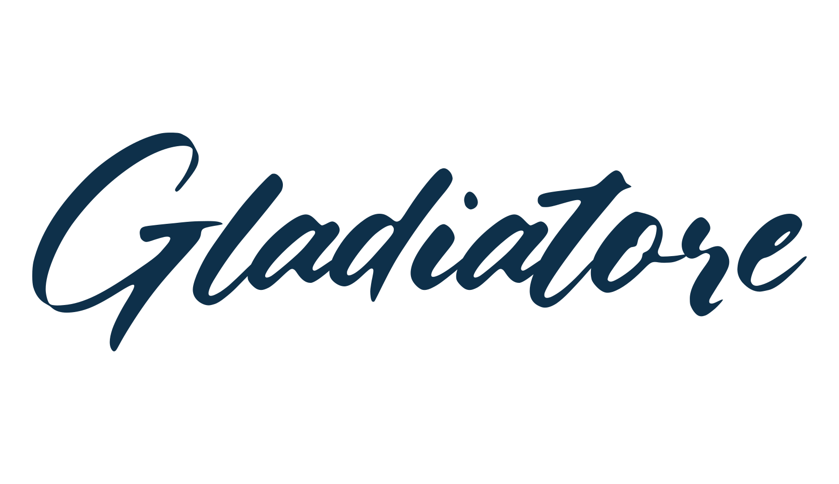 Gladiatore, script handwritten fancy decorative calligraphy font preview