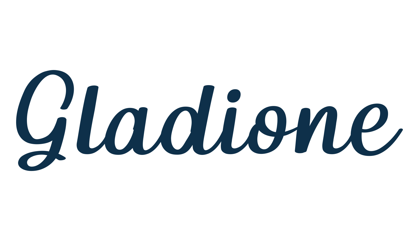 Gladione, fancy decorative font preview