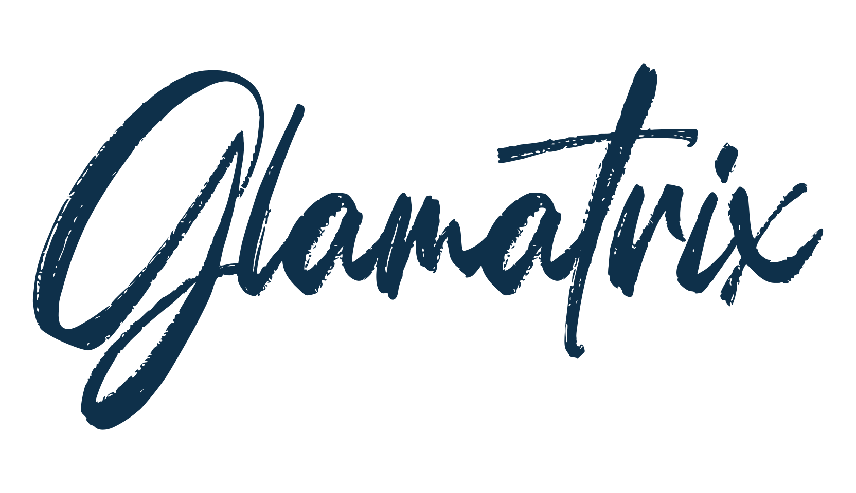Glamatrix, script brush fancy decorative calligraphy font preview