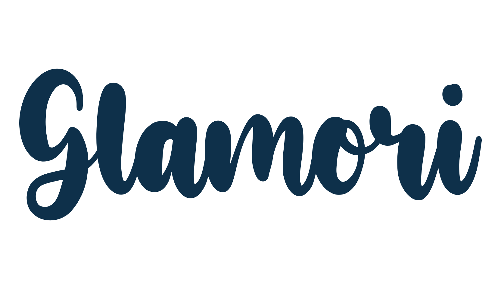Glamori, various font preview