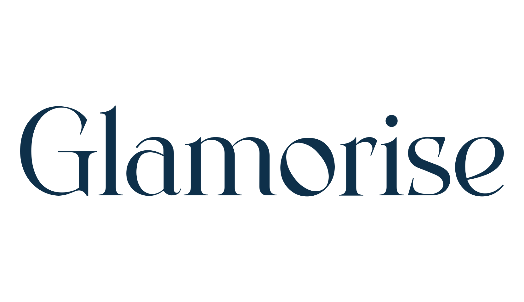 Glamorise, serif font preview