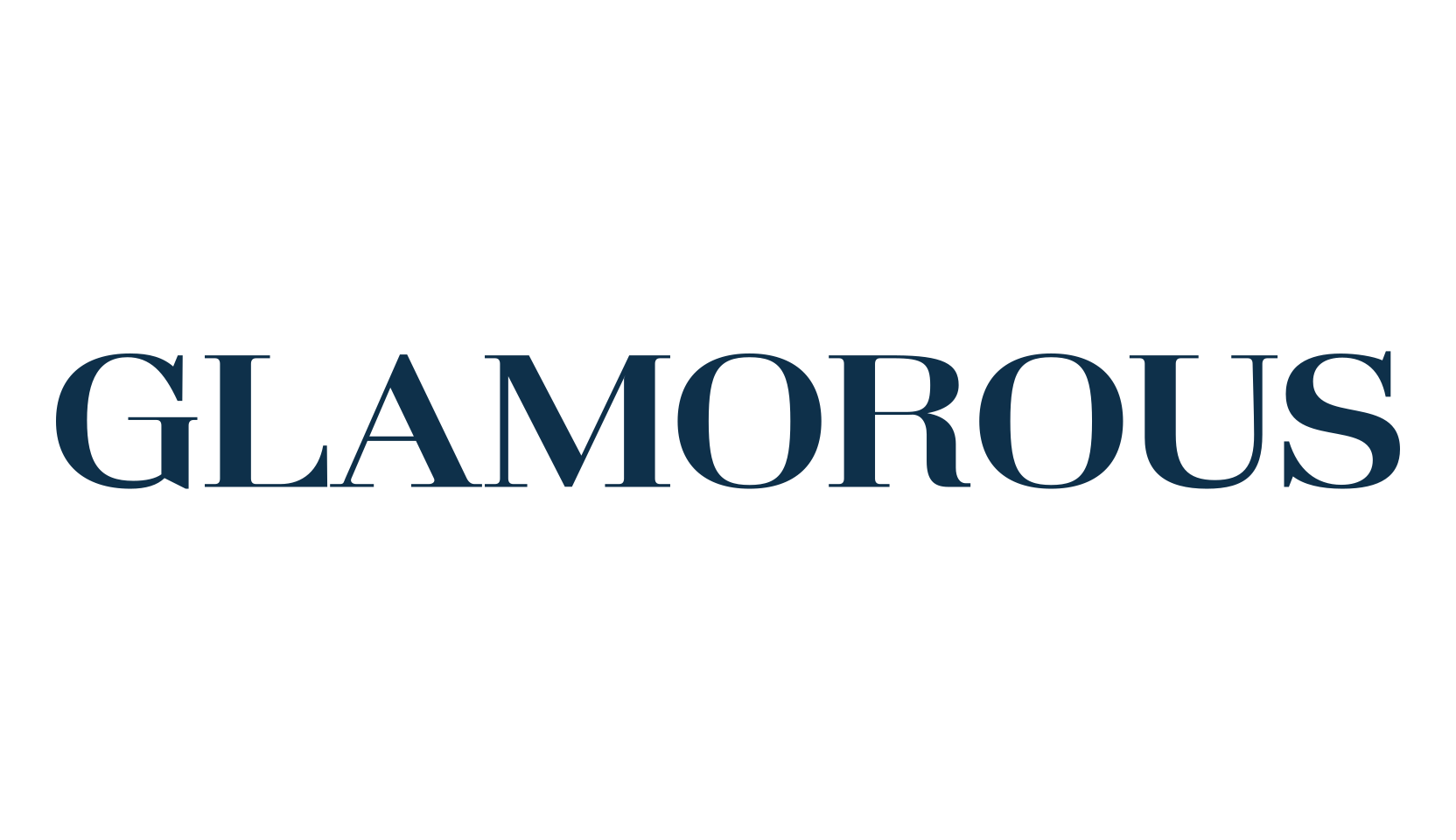 Glamorous, serif font preview