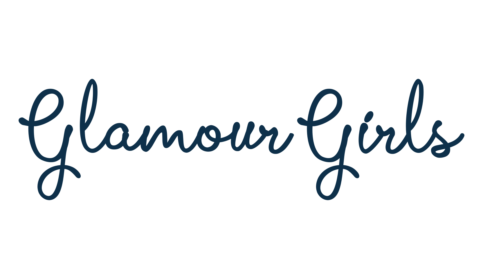 Glamour Girls, script handwritten fancy decorative calligraphy font preview