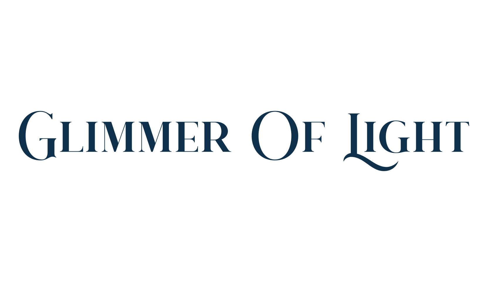Glimmer Of Light, fancy retro decorative font preview