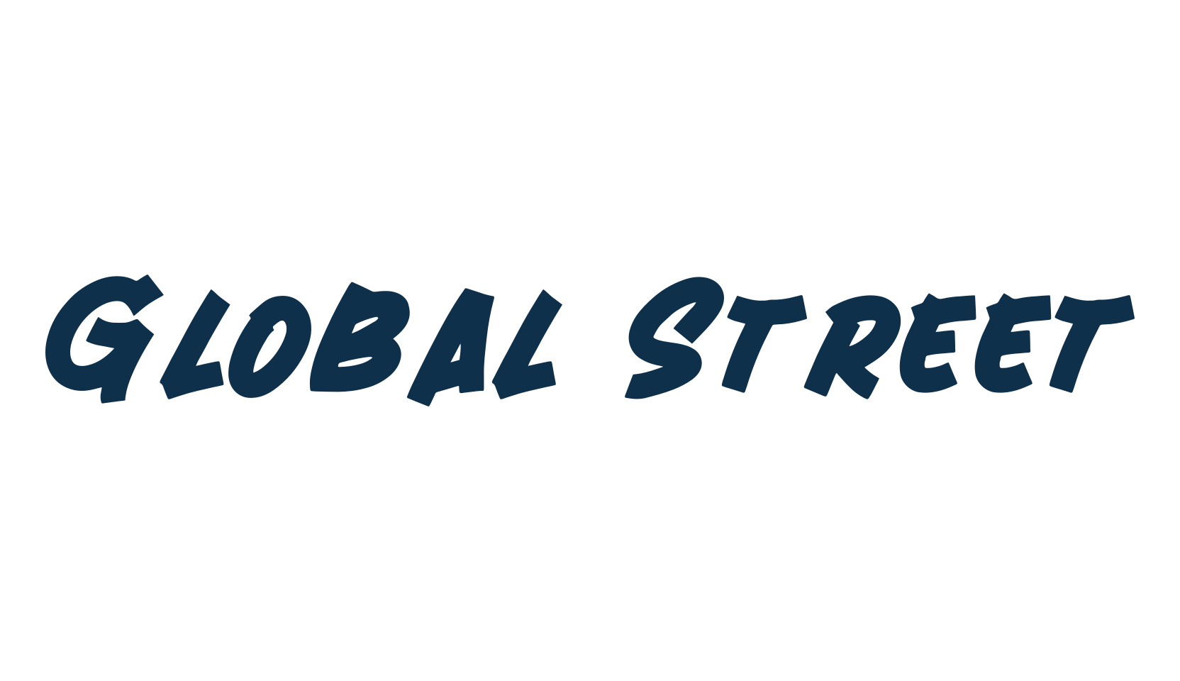 Global Street, fancy decorative font preview