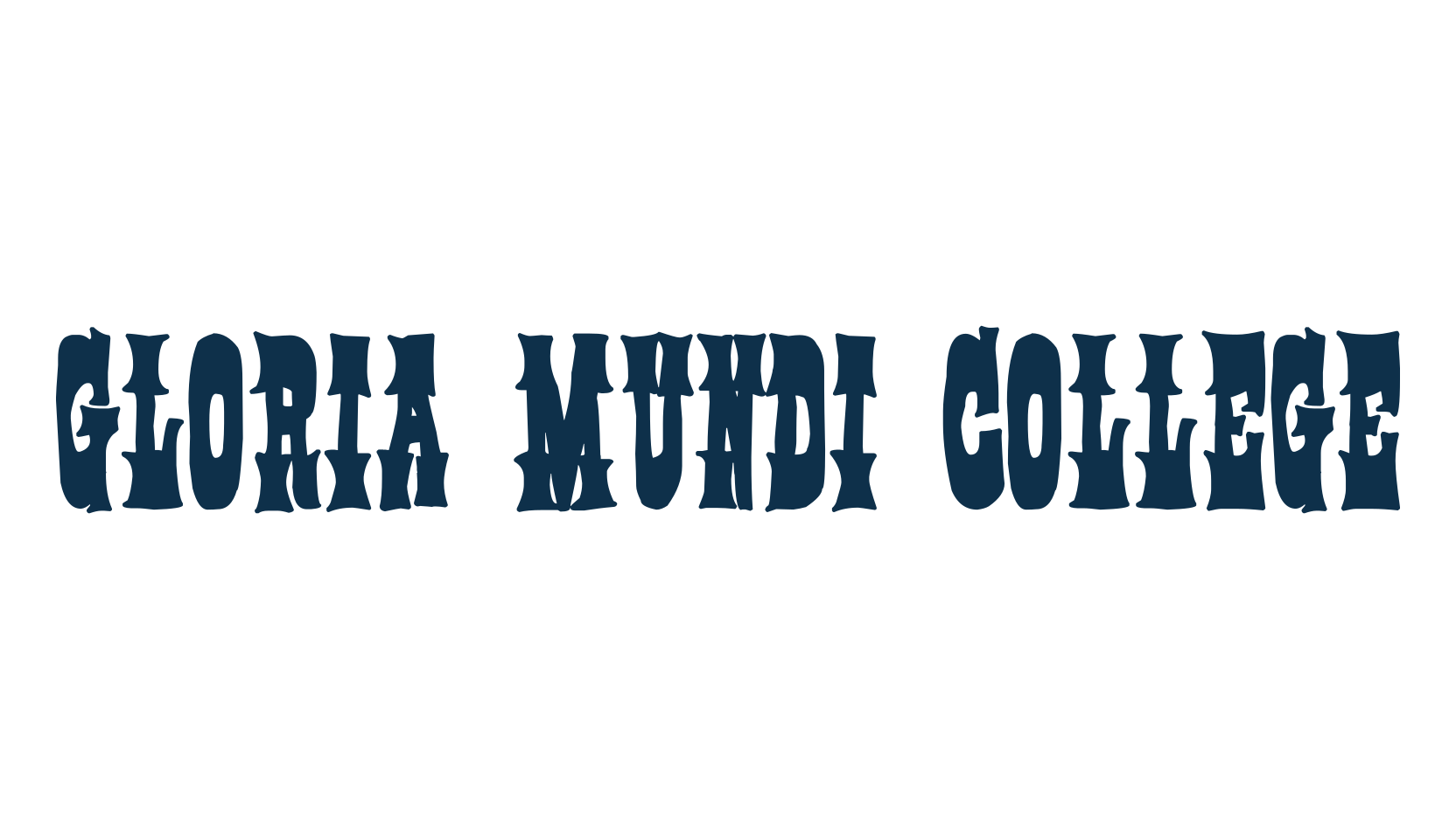 Gloria Mundi College, western font preview