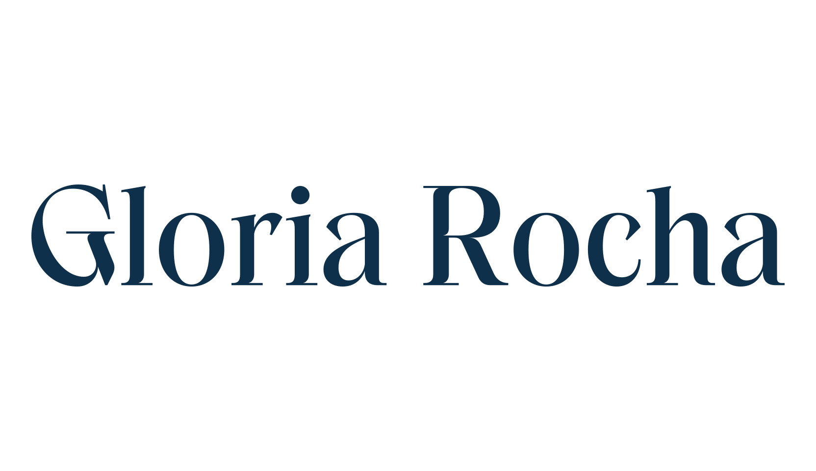 Gloria Rocha, serif font preview