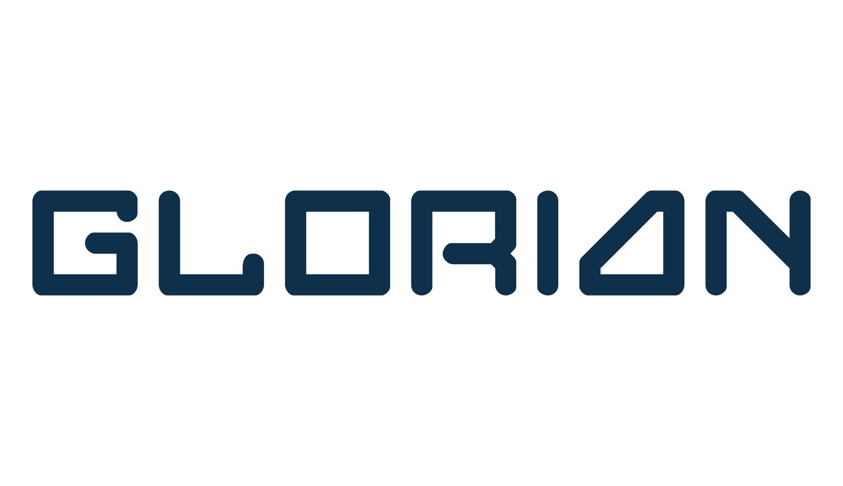 Glorian, sci-fi font preview