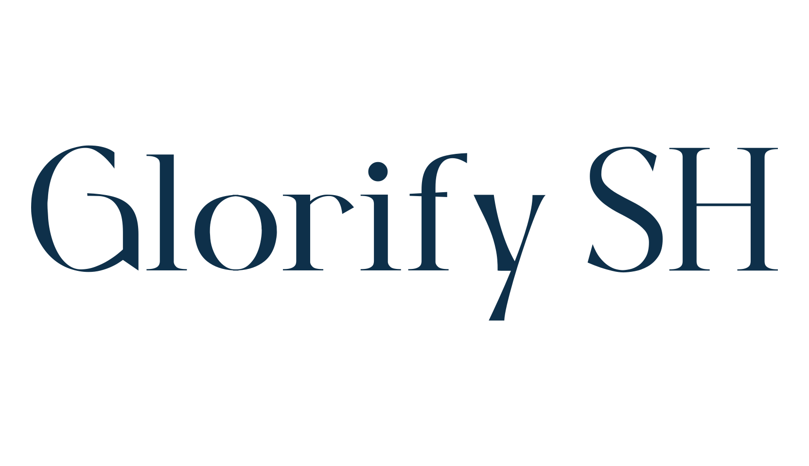 Glorify SH, basic serif font preview