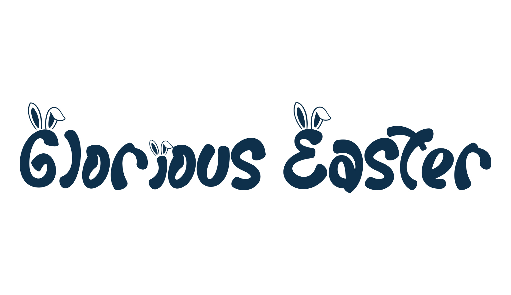 Glorious Easter, display market font preview