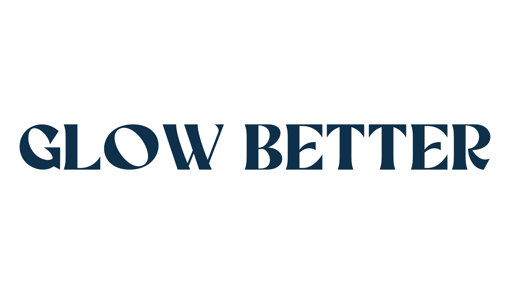 Glow Better, retro font preview