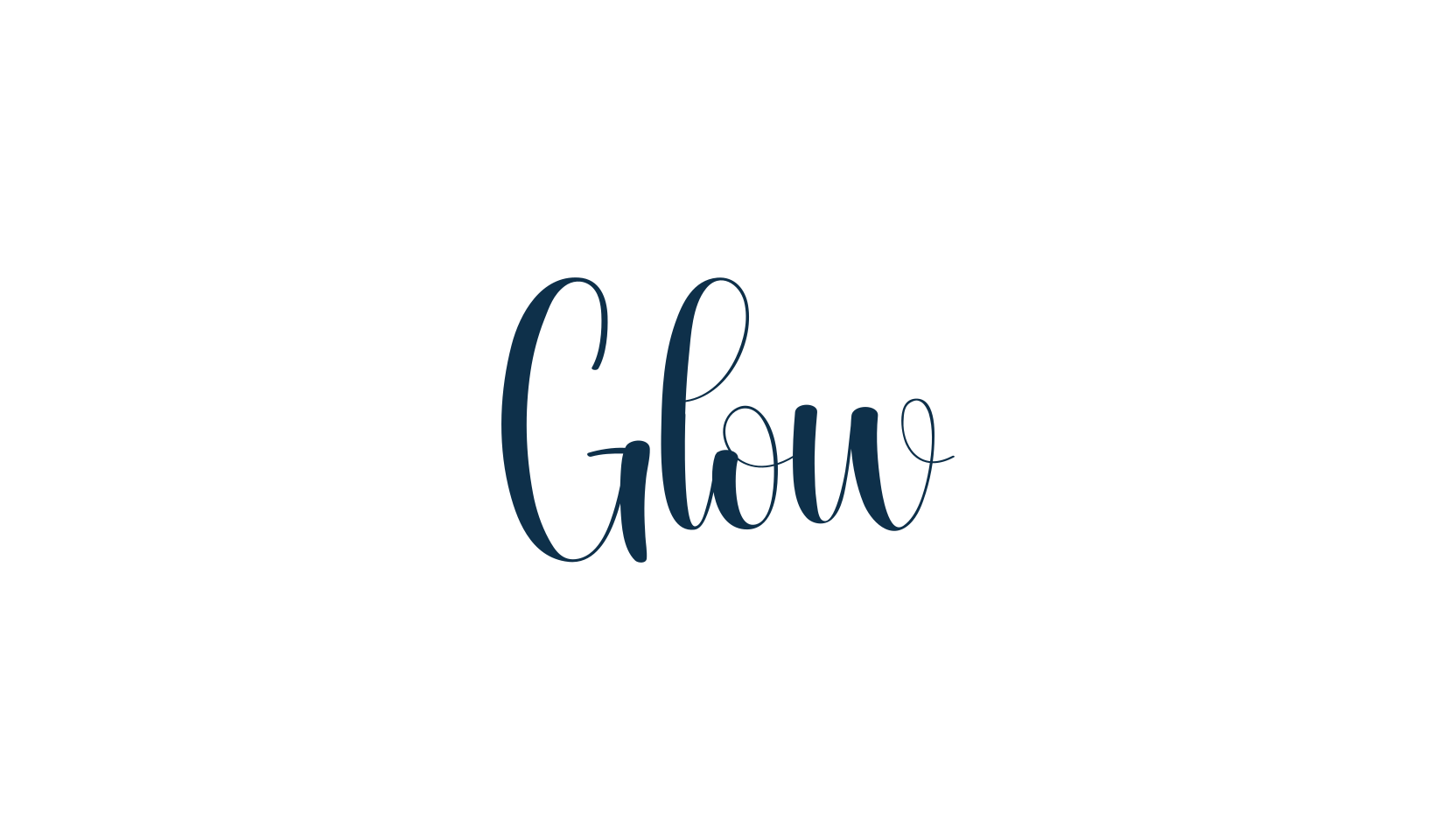 Glow (glow), display market font preview