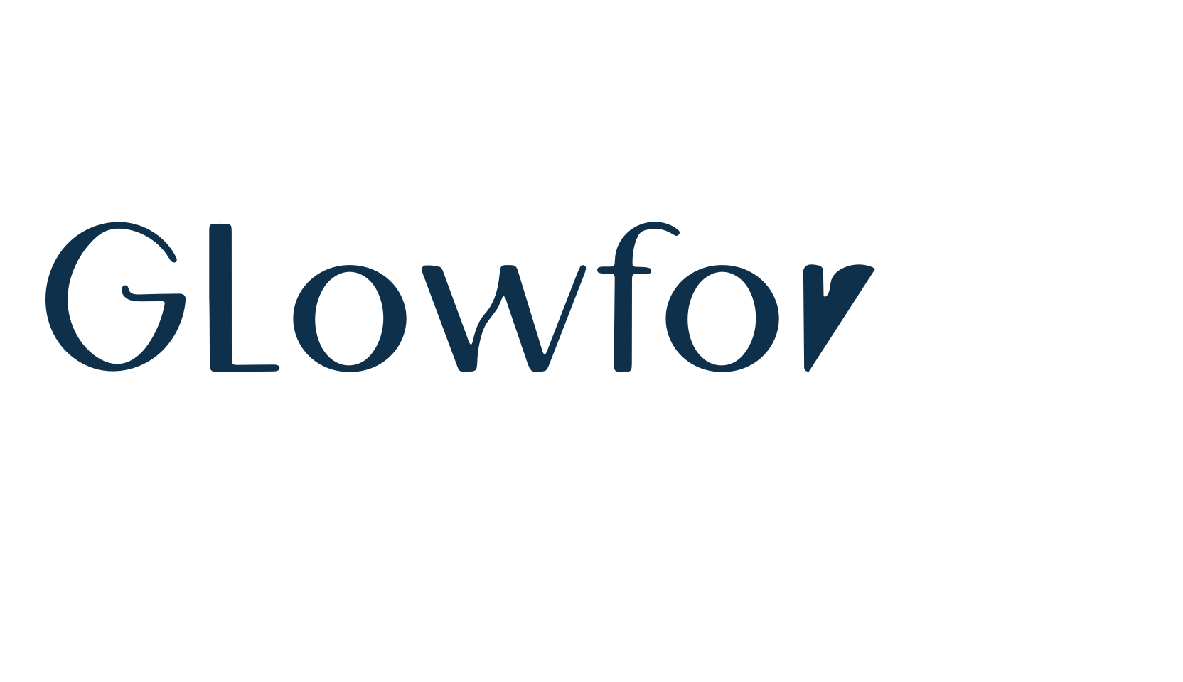 Glowforge, sans serif font preview