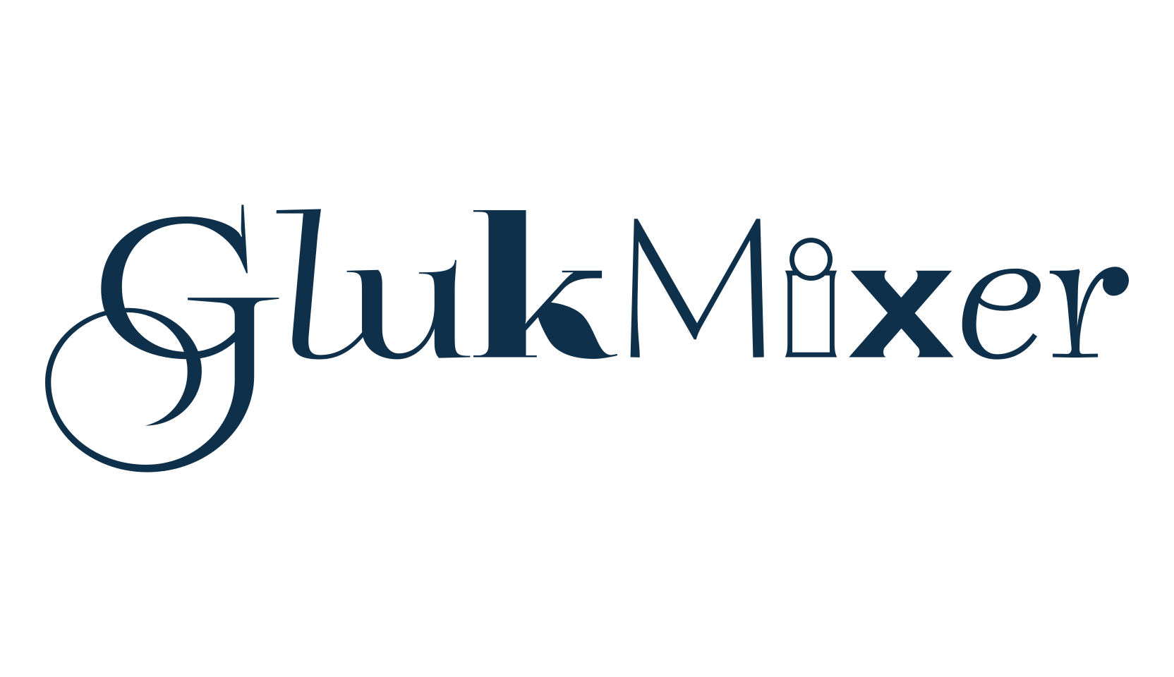GlukMixer, decorative font preview