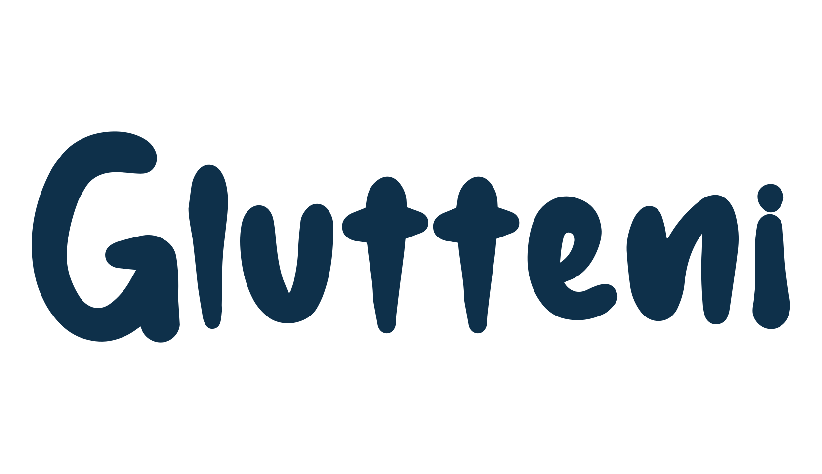 Glutteni, fancy decorative font preview