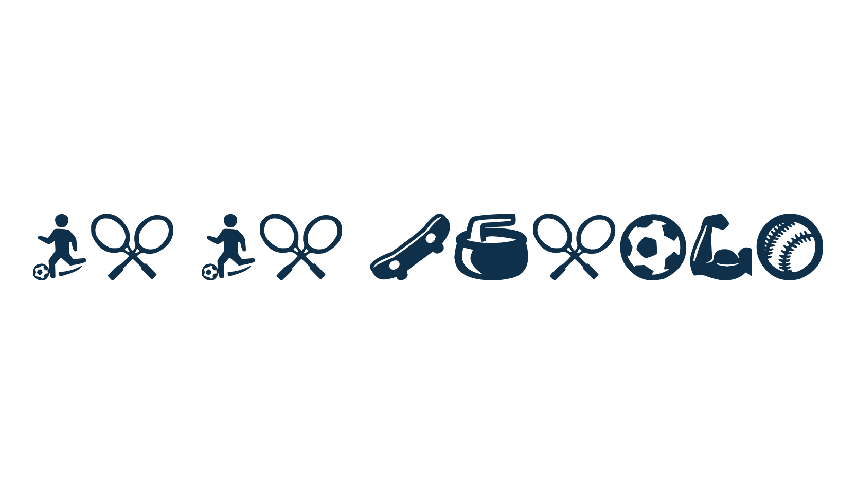 Go Go Sports, display market font preview
