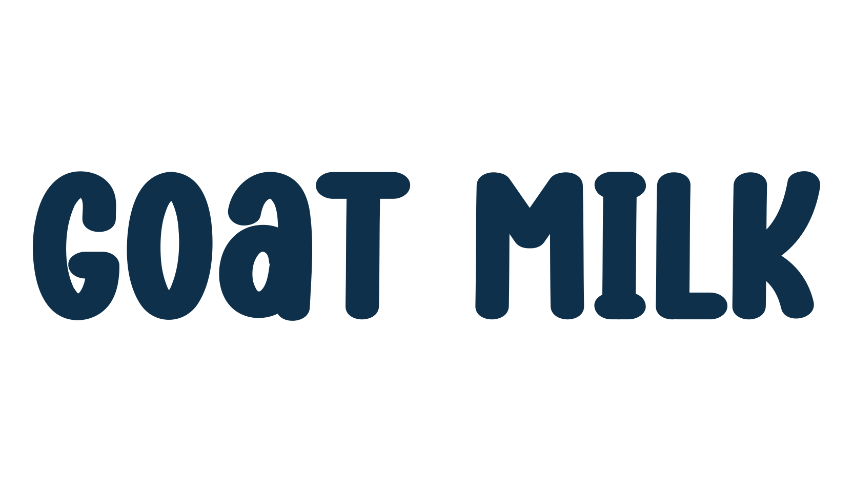 Goat Milk, fancy decorative font preview
