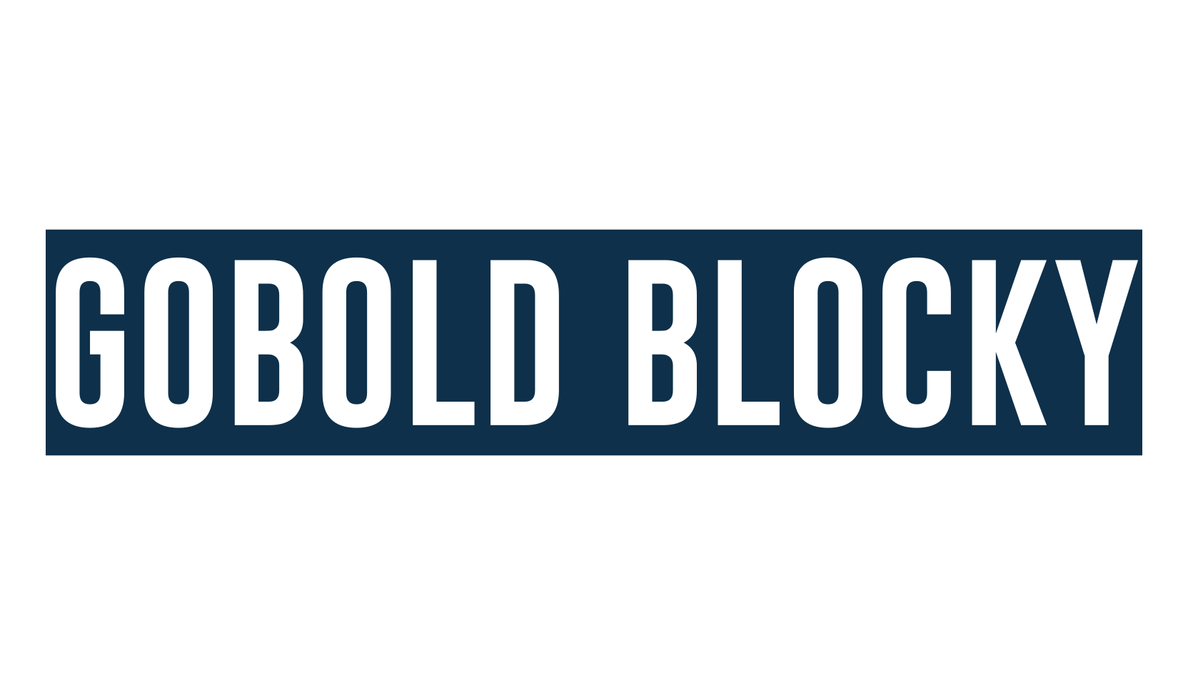 Gobold Blocky, fancy various basic font preview