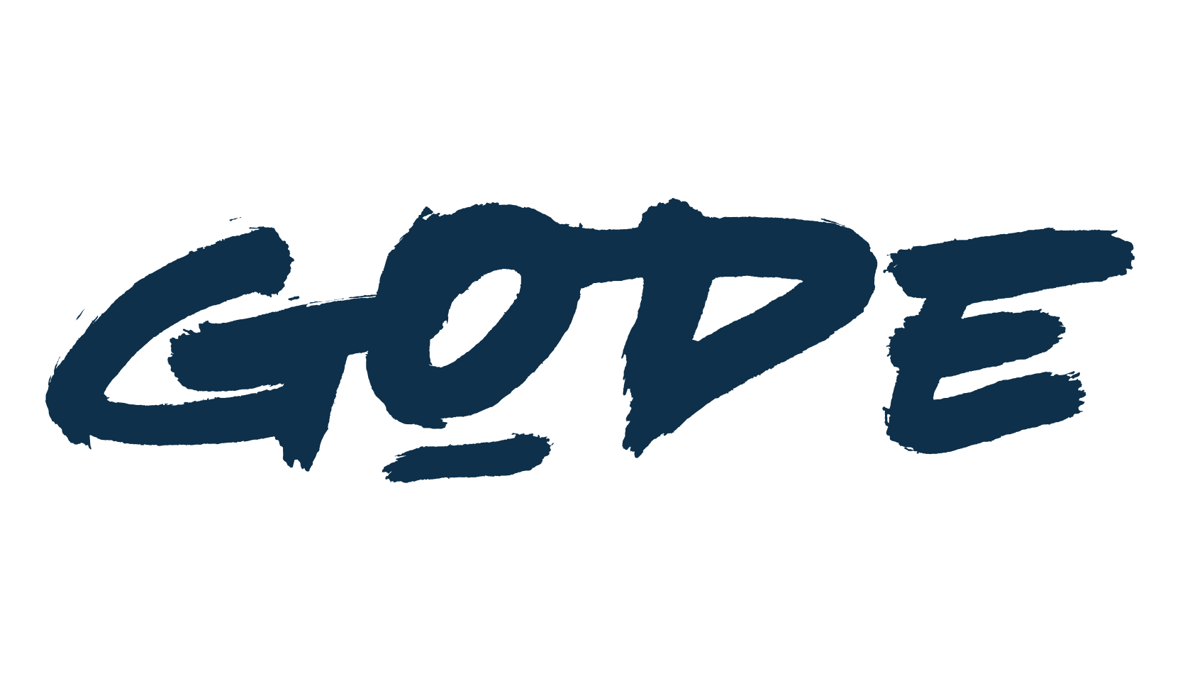 Gode, script brush fancy decorative calligraphy font preview