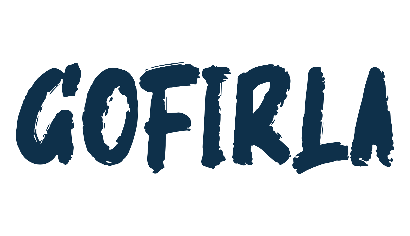Gofirla, script brush fancy decorative calligraphy font preview