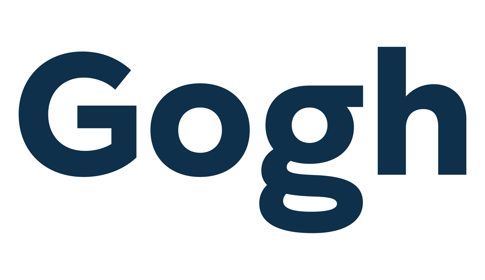 Gogh, basic sans serif font preview