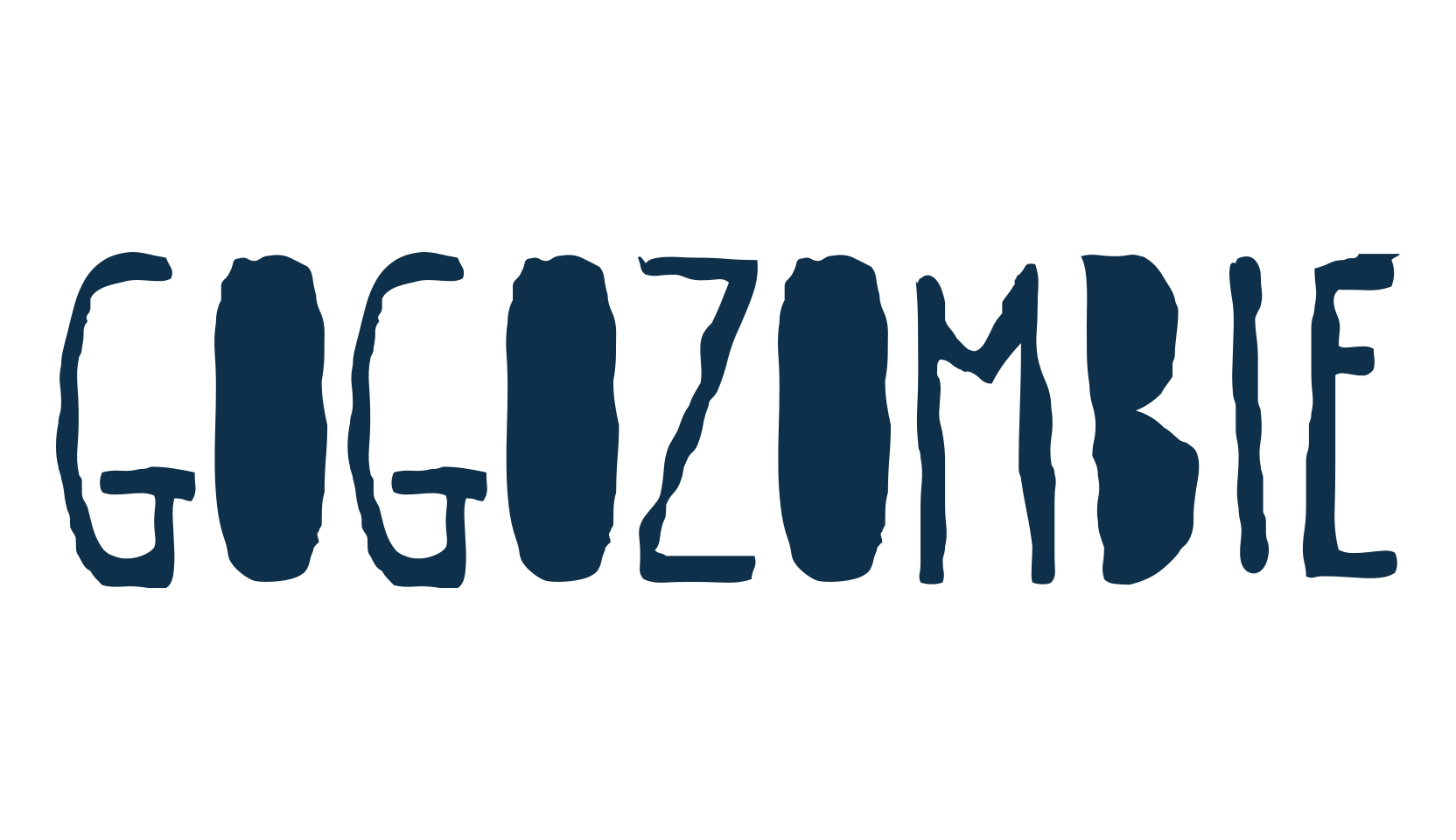 Gogozombie, holiday halloween fancy decorative horror font preview