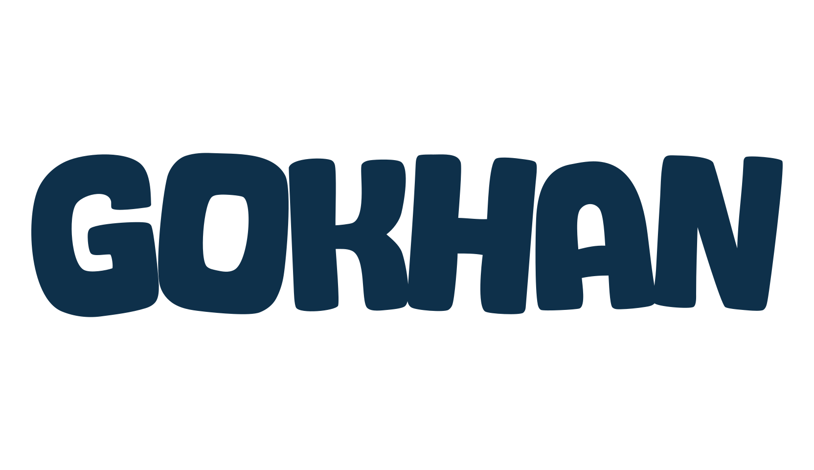 Gokhan, fancy cartoon decorative font preview