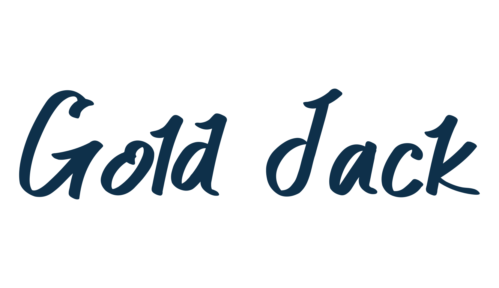Gold Jack, script handwritten fancy decorative calligraphy font preview
