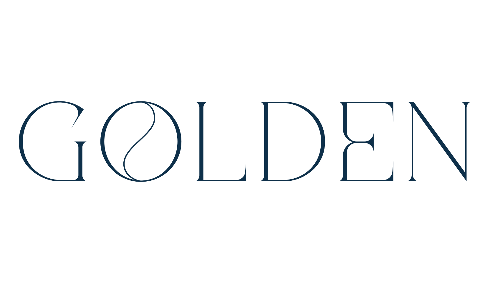 Golden, serif font preview
