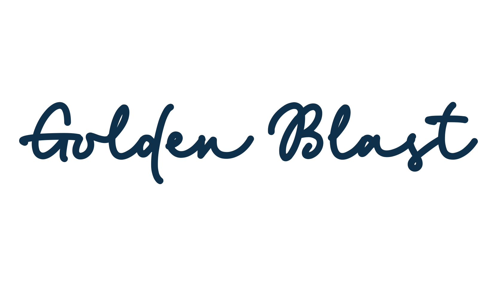 Golden Blast, script handwritten fancy decorative calligraphy font preview
